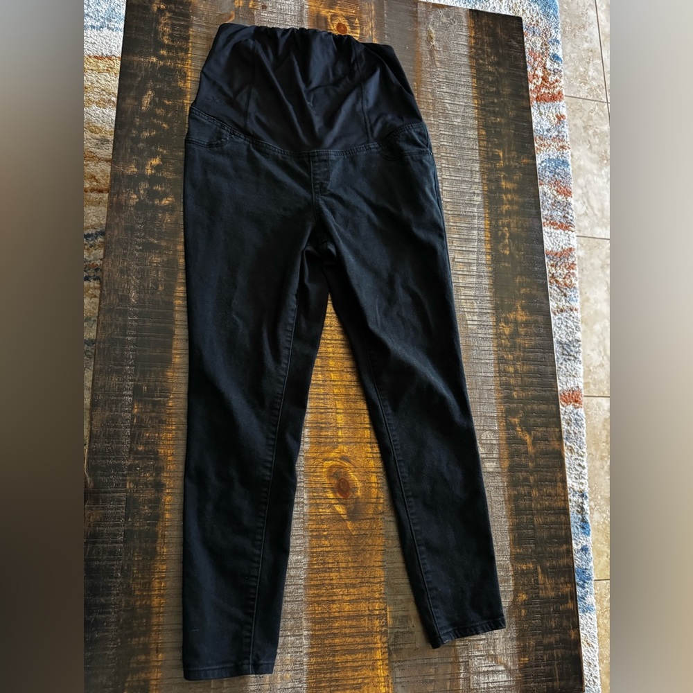 Isabel Maternity Jeans Black Size 8 Skinny